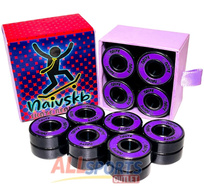 Naivskb Skate Bearings Precision 608 16 Pack All Sports Outlet