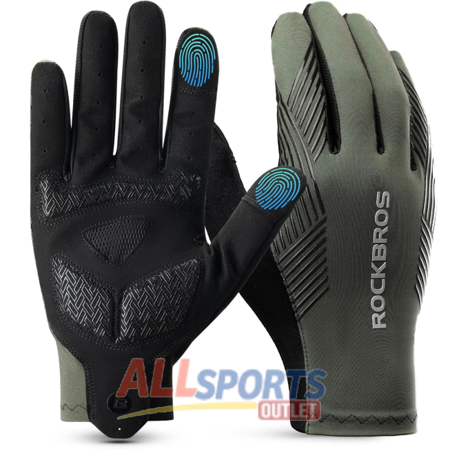 ROCKBROS Cycling Gloves Anti-Slip Full Finger All Sports Outlet