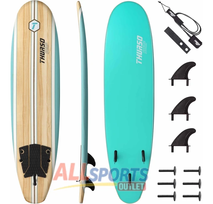 THURSO SURF Aero 7ft Foam Surfboard for Kids Adults All Sports Outlet