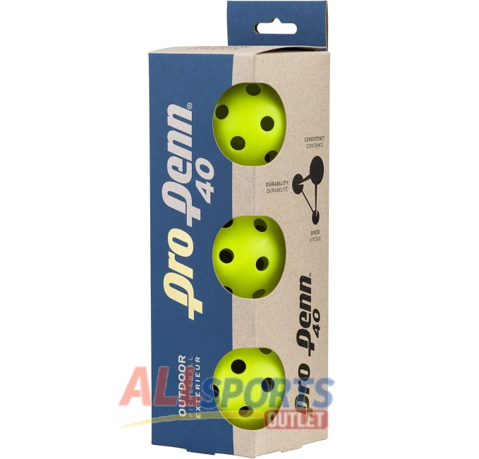 Penn Pickleball Pro Balls by All Sports Outlet