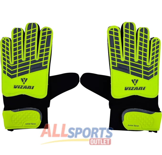 Vizari Junior Saver Goalkeeper Gloves Kids Size 8 All Sports Outlet