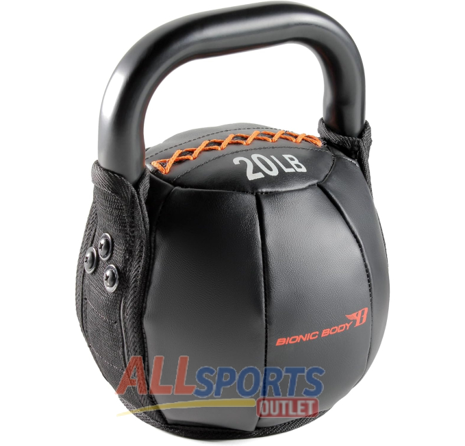Bionic Body Soft Kettlebell 20lb for Core Training All Sports Outlet