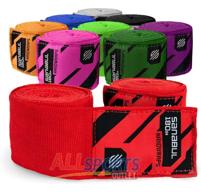 Sanabul Boxing Handwraps 180 Inch for Muay Thai at All Sports Outlet