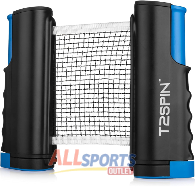 T2Spin Premium Retractable Ping Pong Net - Table Tennis Net - Ping Pong Accessories - Ping Pong Equipment - Table Tennis Accessories - Comes with Large Storage Bag  Sports & Outdoors