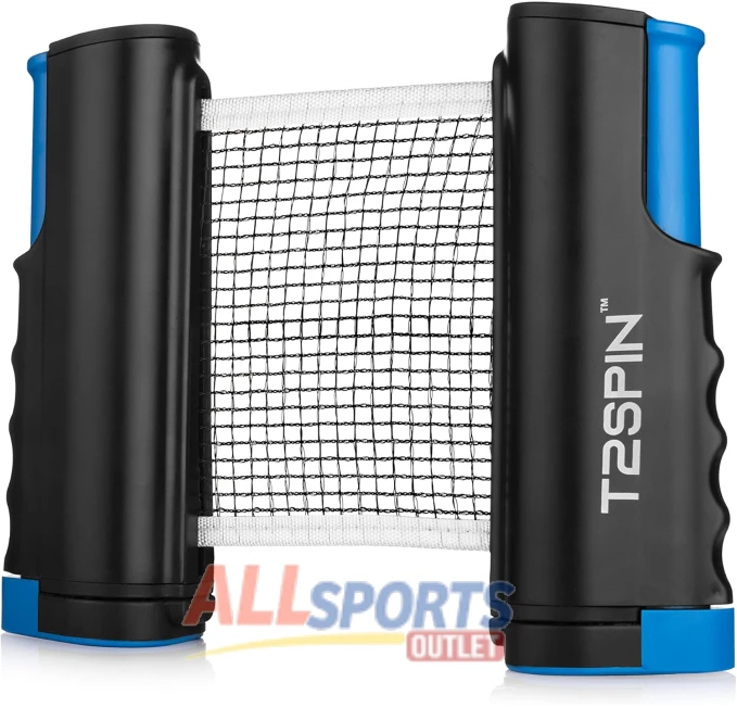 T2Spin Premium Retractable Ping Pong Net - Table Tennis Net - Ping Pong Accessories - Ping Pong Equipment - Table Tennis Accessories - Comes with Large Storage Bag Sports & Outdoors