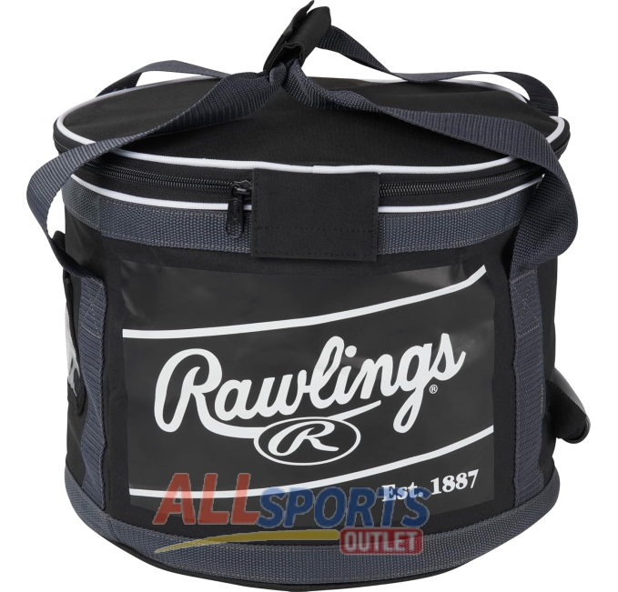 Rawlings Soft Sided Ball Bag Holds 3 Dz Baseballs All Sports Outlet