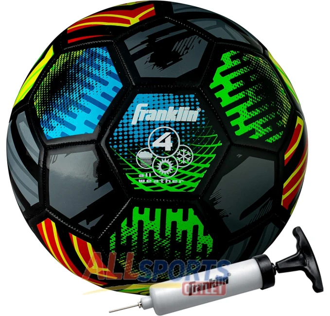 Franklin Mystic Soccer Balls by All Sports Outlet Multiple Sizes Air Pump