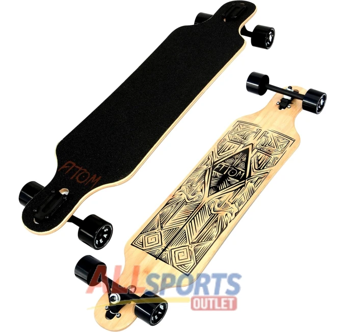 Atom Drop Through Longboard 40 Inch All Sports Outlet Cruiser