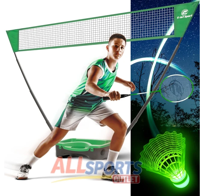 E-jetSport Badminton Net Set for Outdoor Fun All Sports Outlet