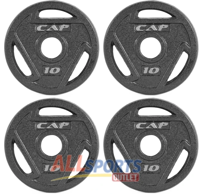 CAP Barbell Olympic Weight Plates All Sports Outlet 10 lb Set