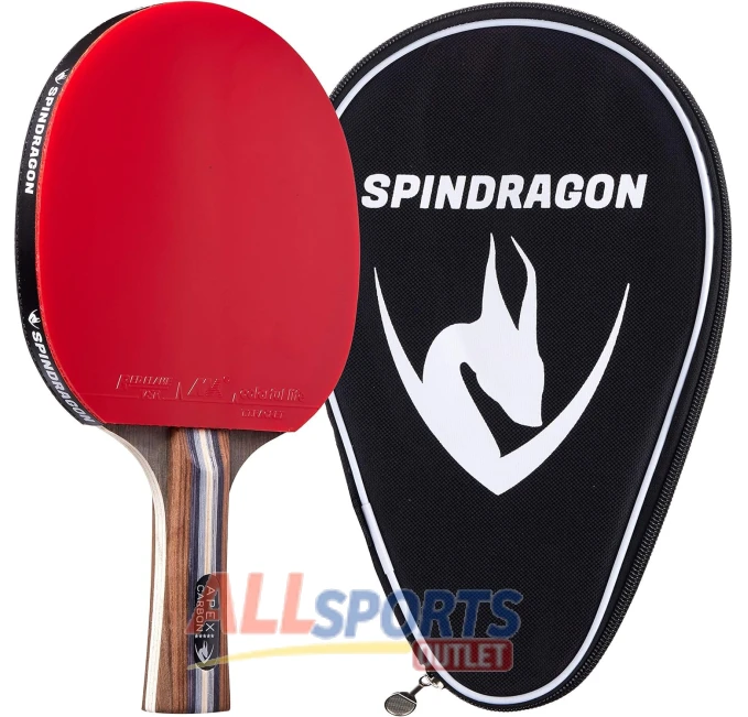 Spindragon Apex Carbon Ping Pong Paddles for Professional Play at All Sports Outlet