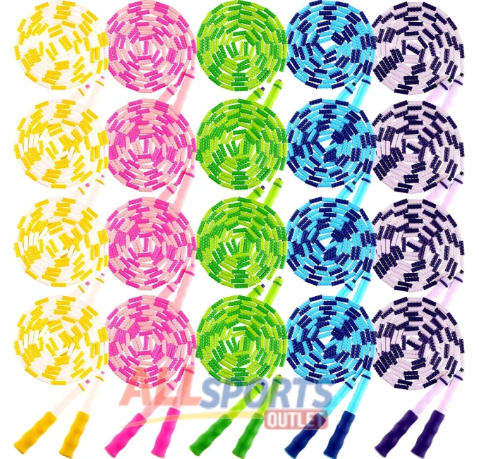 Jump Ropes for Exercise 9.2 Feet 20 Pack All Sports Outlet Kids Adults