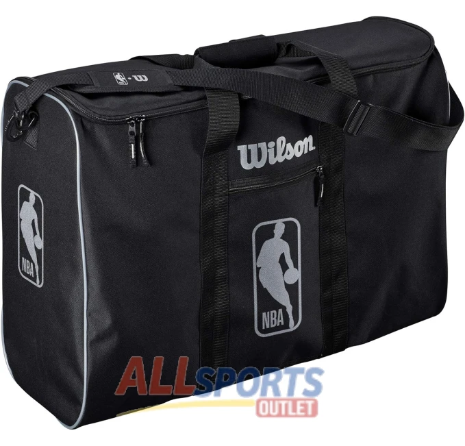 Wilson NBA Authentic Travel Bag Holds 6 Balls All Sports Outlet