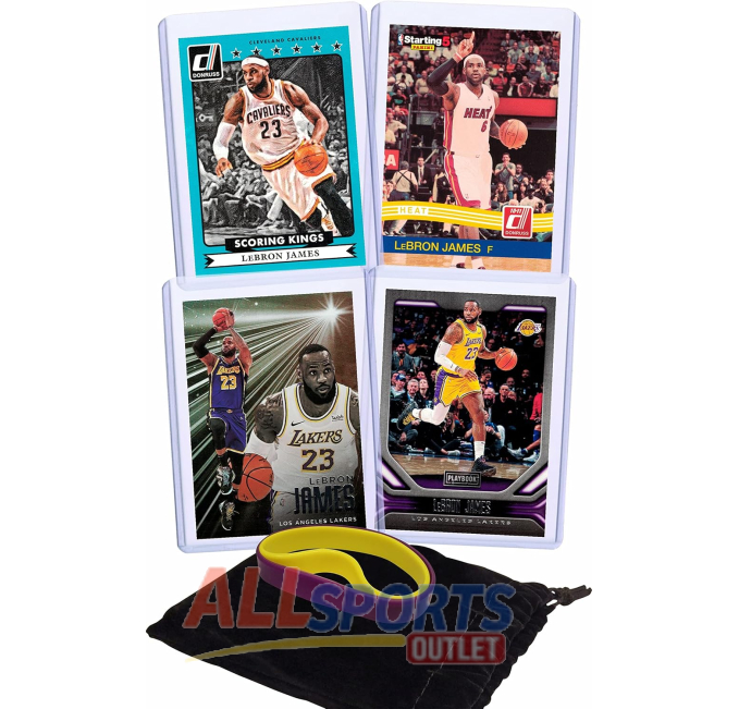 LeBron James Assorted Basketball Cards Bundle MVP 23 All Sports Outlet