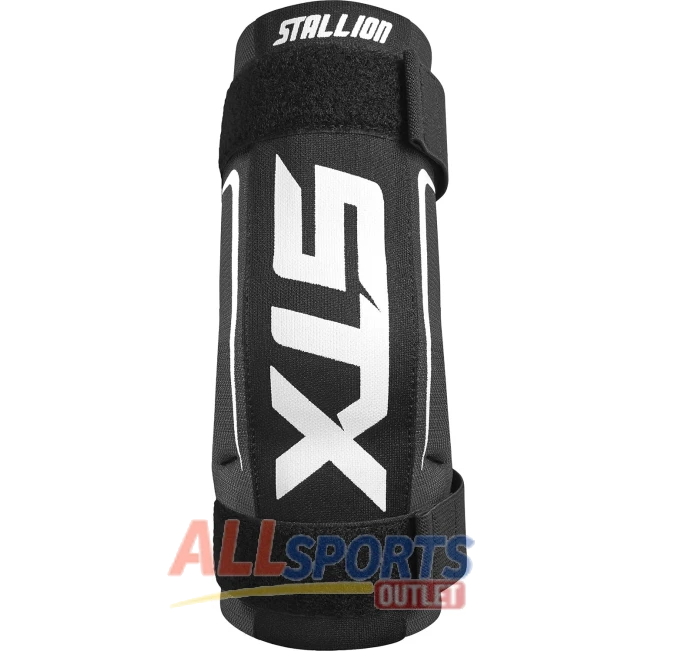 STX Lacrosse Stallion 50 Youth Arm Pads for Protection All Sports Outlet