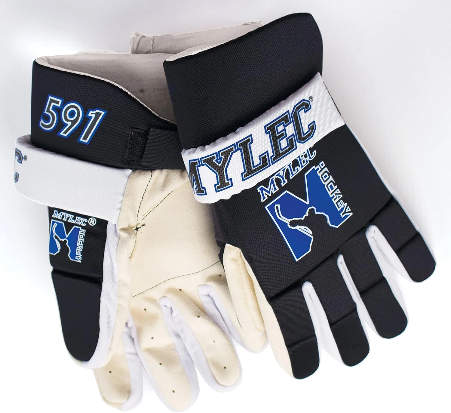 MyLec Men's Hockey Gloves Small Black All Sports Outlet