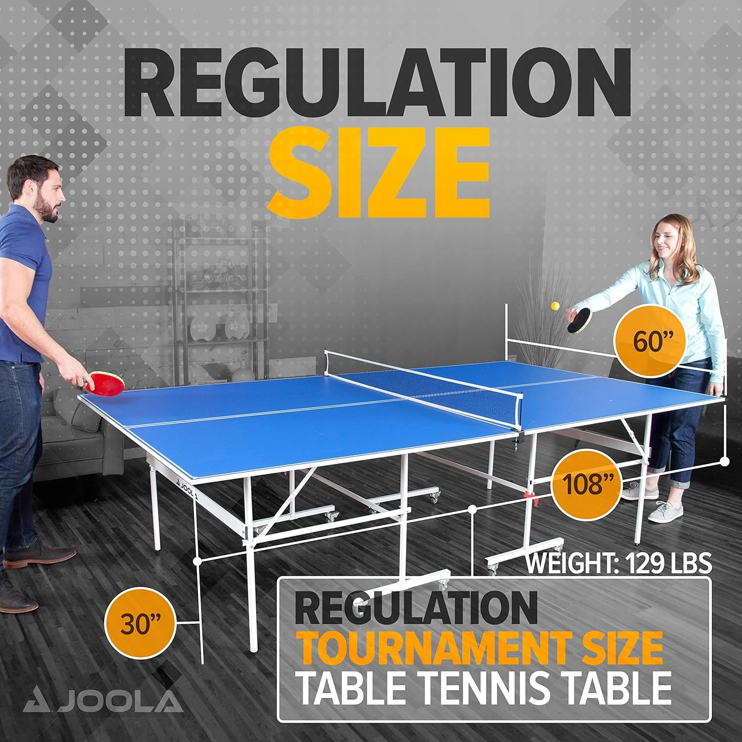 JOOLA Indoor 15mm Table Tennis with Playback Mode All Sports Outlet - Image 2