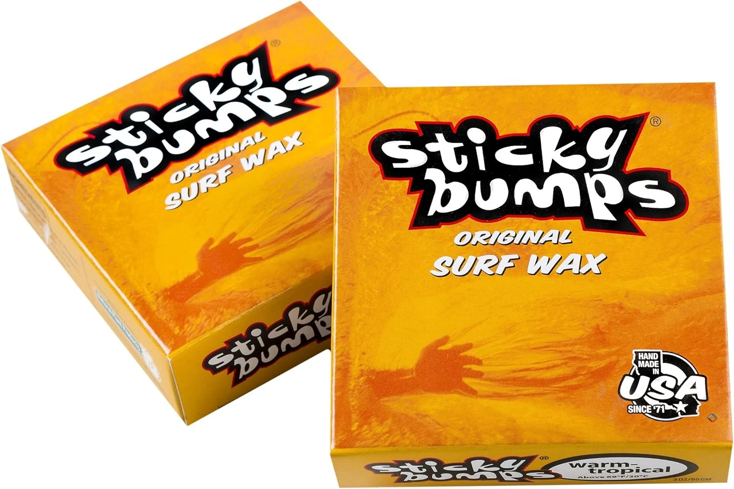 Sticky Bumps Warm Trop Surf Wax Pack of 3 All Sports Outlet