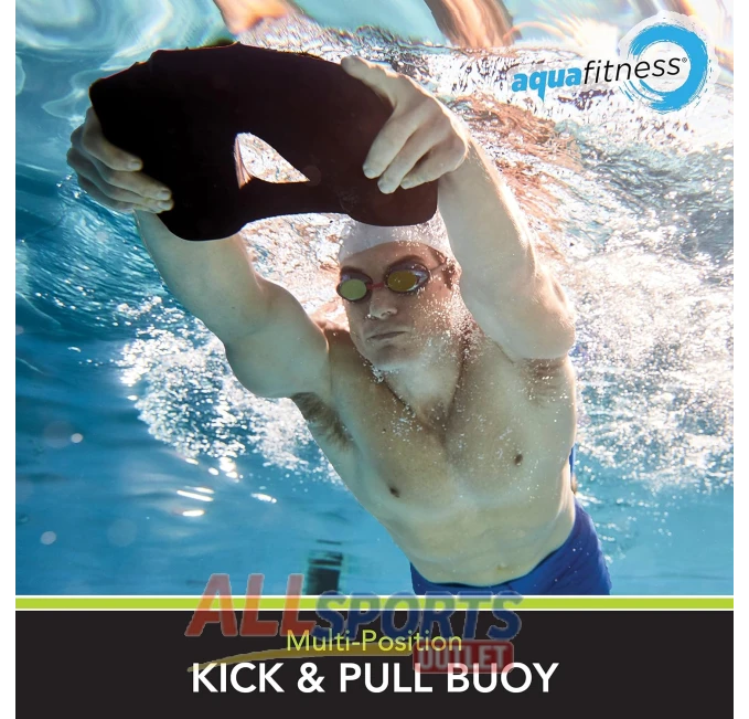 Aqua Fitness 3-in-1 Combo Pull Kick Swim Kickboard All Sports Outlet