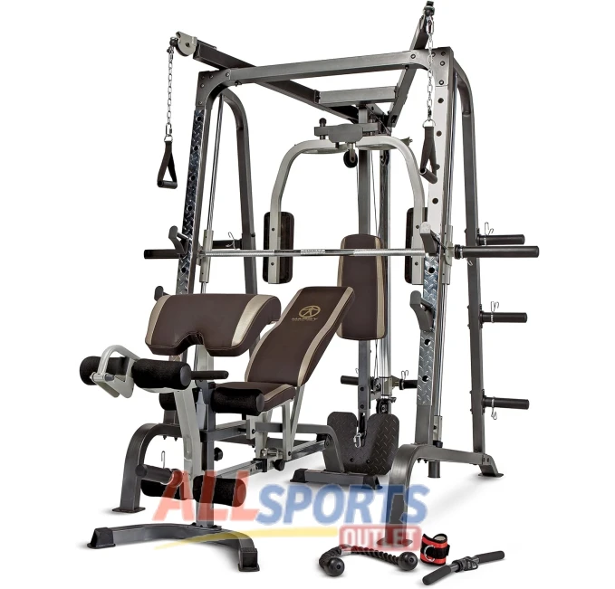 Marcy Power Cage Multi-Functional Smith Machine All Sports Outlet