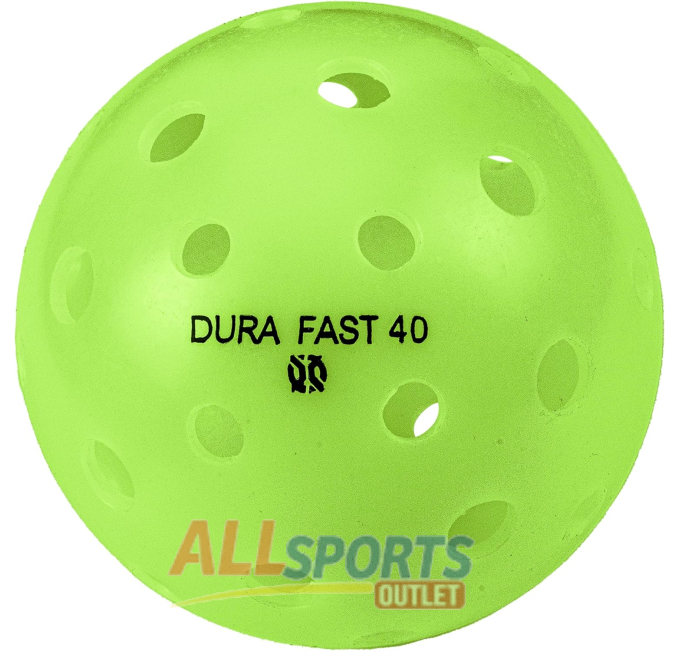Onix Dura Fast 40 Outdoor Neon Pickleballs by All Sports Outlet