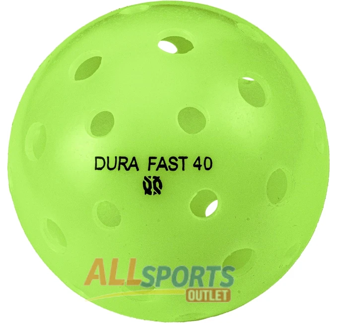 Onix Dura Fast 40 Outdoor Neon Pickleballs by All Sports Outlet