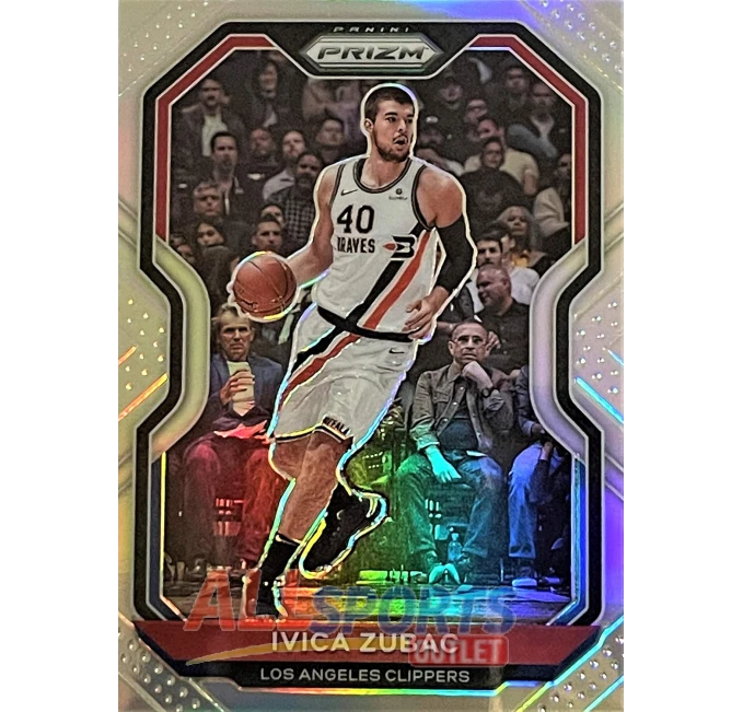2020-21 Panini Prizm Ivica Zubac Silver Prizm Basketball Card All Sports Outlet