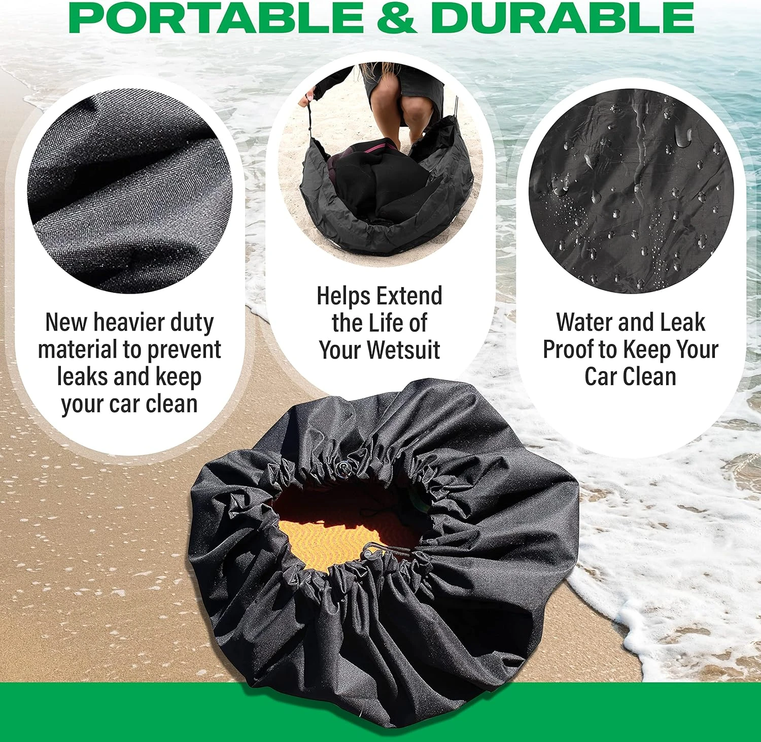 Wetsuit Changing Mat by All Sports Outlet Ideal for Boaters and Rafters - Image 3