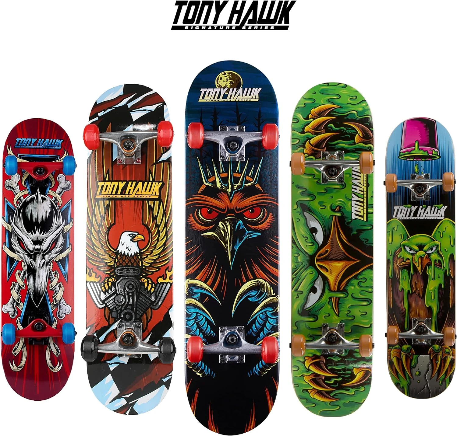 Sakar Tony Hawk 31 Inch Skateboard Royal Crown All Sports Outlet - Image 4