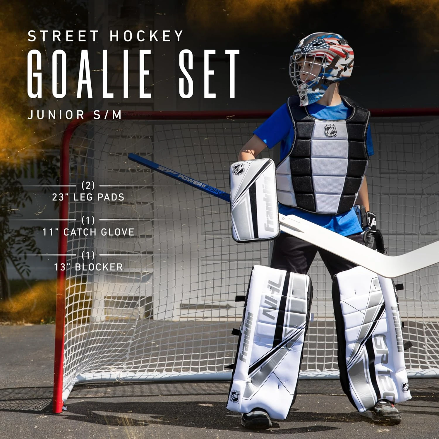 Franklin Sports Kids Goalie Pads Set All Sports Outlet - Image 2