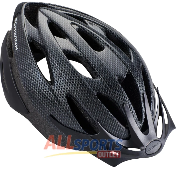 Schwinn Thrasher Bike Helmet for Adults with Adjustable Fit at All Sports Outlet